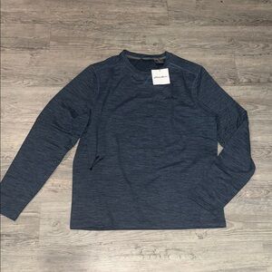 Eddie Bauer Navy Long Sleeve Tee